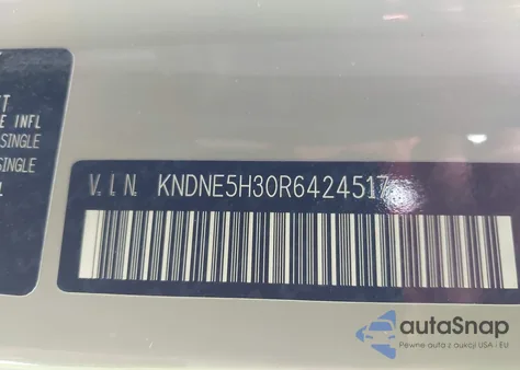 2024 Kia Carnival Mpv Sx из США, поврежденный, VIN KNDNE5H30R6424517